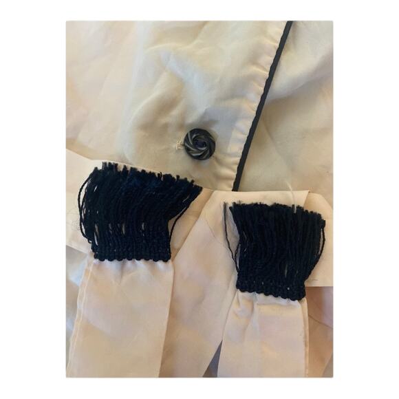 1950s Paultex New York Short Sleeve Quilted Smoking Jacket Size 36 small - Picture 6 of 13